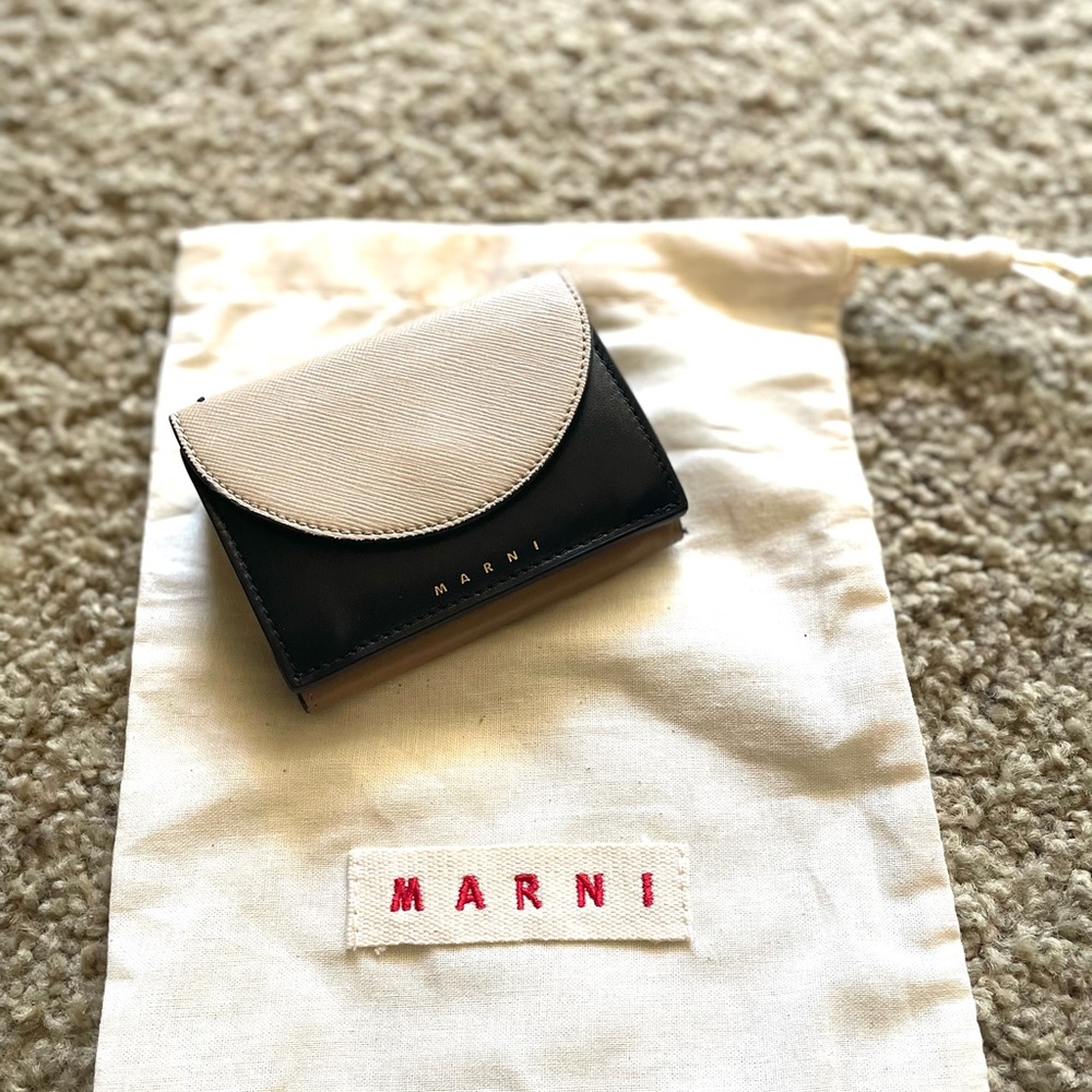 MARNI Bicolor mini wallet